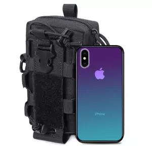 간편 벨크로패치 등산핸드폰파우치 사이즈조절 산악 가을산행 남녀공용 멀티