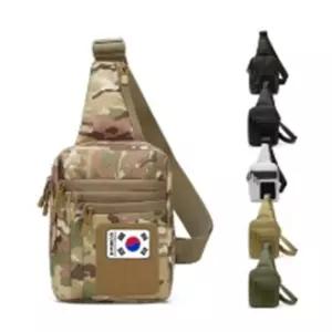 컴팩트한 원숄더 밀리터리 아웃도어백 간편한 돈가방 조깅가방 핸드폰허리쌕