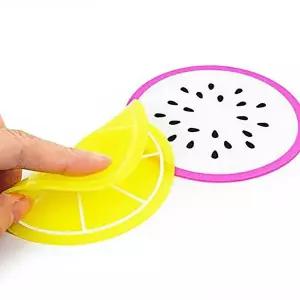 용과 과일모양 실리콘 컵받침 커피잔받침 티코스터