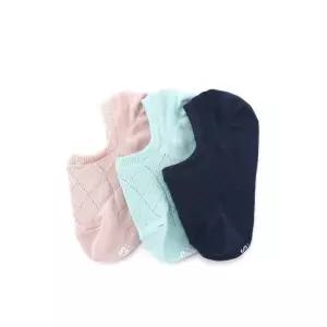 백화점 닥스 레이디스 26펀칭배색 덧신 양말 3종 세트 페이크삭스 DL6B301