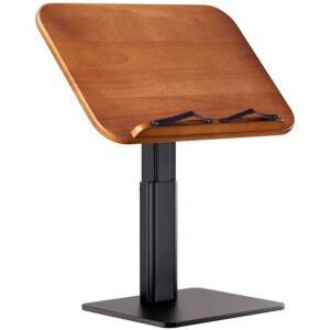 높이조절 대 원목 멀티거치대 태블릿 각도 거치대 태플릿 윌넛 높이 멀티 책받침대