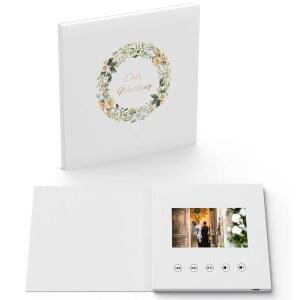 소싱베이 웨딩 비디오 앨범 4.3 및 선물 디지털 기념일을 결혼식 u201D 8GB 맞춤형 메모리 북 IPS 화면 배터리 충전식 개인