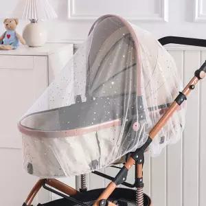 유모차 모기장 방충망 덮개 개모차 별 차단 커버 가리개 망사 벌레