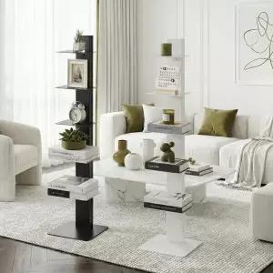 [아트박스]/와이디몰 밀라노 북선반 6단 책장 책꽂이 수납장