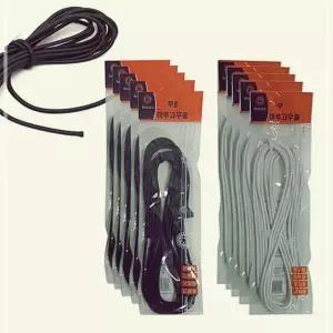 천고무줄 천고 원밴드 5개 둥근면밴드 의류밴드 둥근고무줄 3m 면고무밴드 1W8E10413