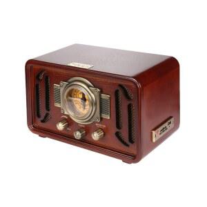 진공관 라디오 주파수 마호가니 옛날 잘잡히는 고가전 조명 아날로그 블루투스 골동품 엔틱