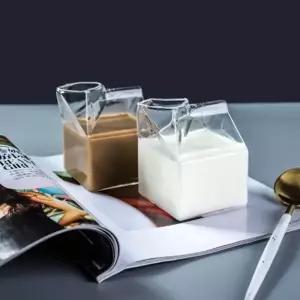 1+1 키친엘라 투명유리컵 밀키글라스 내열 글라스자 350ml