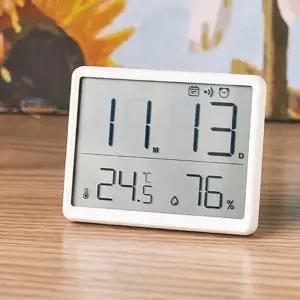 온더벨라 넓은창 LCD 시계겸용 온습도계 탁상시계