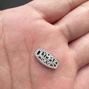 카메라용 퀵 릴리즈 플레이트Olympus III, 용 수제 금속 올림푸스 로고 카메라 장식 명찰