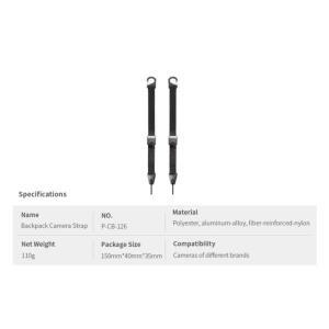 카메라용 퀵 릴리즈 플레이트PGYTECH 카메라 스트랩 백팩 슬링 360 ° DSLR, 및 회전 업그레이드 디자인