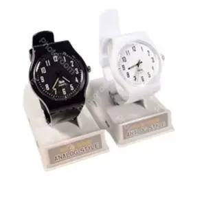 10000 아날로그 라운드 손목시계 1세트 8개입