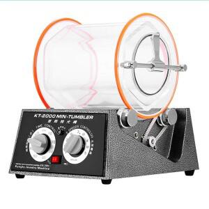 KT-2000 쥬얼리 광택기 텀블러, 미니 회전식 표면 연마 마감 기계, 5Kg