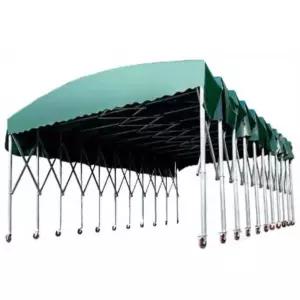 자바라 대형 천막 바퀴 창고 주차장 야외 접이식 펜션 간이