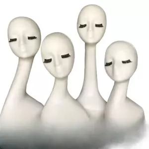 머리 여자 가발 옷가게 여성 마네킹 두상 마네킨 미용 모형 탁상용