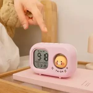 온더벨라 귀여운 캐릭터 탁상시계 춘식이 전자시계