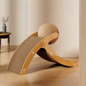 캣타워 고양이 밧줄 곡선 고양이용품 스크래처 등반 발톱 용품 선반 놀이터 튼튼한