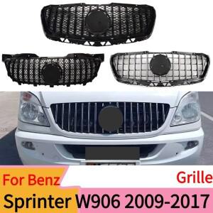 메르세데스 호환-벤츠 호환 스프린터 W906 2009- 업그레이드 프론트 인렛 그릴 메쉬 바디 키트 튜닝 액세서