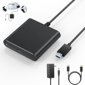 Steam VR 어댑터 용 PSVR2 PC Aolion PS 게임 액세서리 전원 및 DP 케이블 DisplayPort 키트