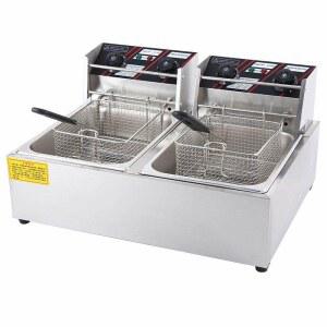 업소용 전기 튀김기 탁상형 감자 프라이 통닭 실린더 스톨 고출력 츄러스 다이얼식