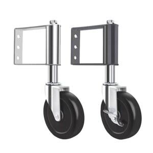 대문바퀴 휠 스프링바퀴 터 부착식 브레이크 충격흡수 인치