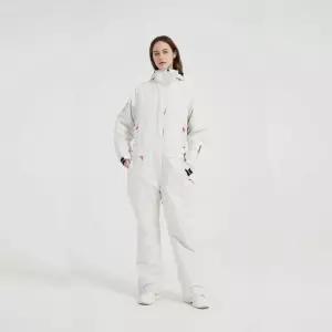 여성 점프수트 스키복 보드복 보온 바람막이 수트 방한복