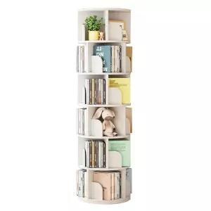 회전책장 북케이스 인테리어 선반 책꽃이 거실 안방 꽂이 잡지
