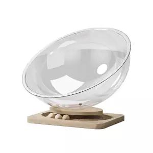 고양이투명해먹 아기고양이캣타워 우주선캡슐 모양의 하우스 제품 투명아크릴