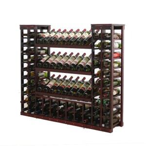 와인 진열장 원목 거치대 그리드 모던 수납장 와인랙 장식장 철제 와인보관함 실내 5X11