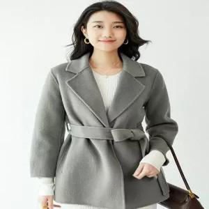 반코트 숏코트 빅카라 루즈핏 따뜻한 바람막이 봄가을 보온