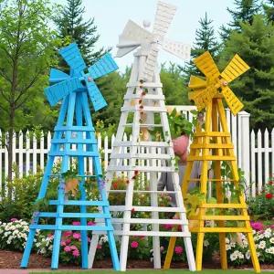 빈티지 화분 철제 이동식 북유럽 거치대 베란다 풍차