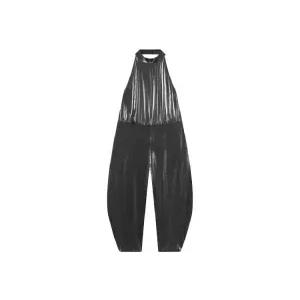 피콜로 여자 데일리룩 바지 점프슈트 가을 홀터넥 볼륨업 KUK3