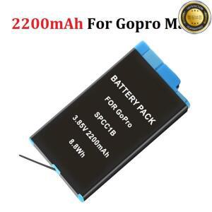 고프로 맥스용 충전식 배터리 스포츠 카메라 액세서리 풀 디코딩 2200mAh