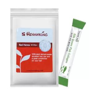 테온셀 헤나킹 실크퀸 천연헤나염색약 셀프염색 새치커버