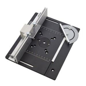 목공트리머 삽입 테이블 충전트리머 플레이트 목재 루터기