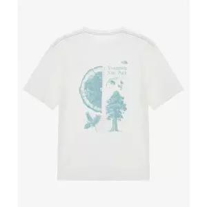 노스페이스 THE NORTH FACE NT7US04B 남성 썸머캠프 반팔 티 WHITE 287152