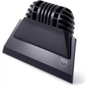 FOSHIO 블랙 스몰 스퀴지 창문 청소용 미끄럼 방지 손잡이 고무 PPF 샤워 유리문 자동차 앞유리