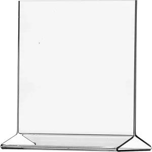 아크릴 테이블 텐트 메뉴/카드 홀더 - 4인치 x 6인치