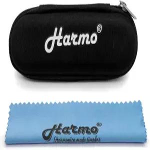하모니카 케이스 크로매틱 ？ 블랙 지퍼 파우치 (10홀 다이아토닉)