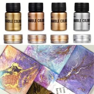 0.5-15g 쉬머 메탈릭 골드 실버 컬러 안료 진주 광택 색소 염료 UV 레진 에폭시 쥬얼리 제작