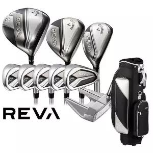 [캘러웨이] 레바 여성용 풀세트 9개 2025년(캐디백포함/블랙) AS보증