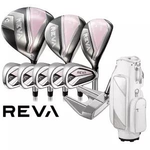 [캘러웨이] NEW(25) 레바 여성용 풀세트 9개+골프백포함(블랙BK)