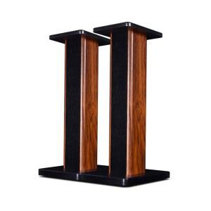 우드 스피커 스탠드 스피커스탠드 북쉘프 브래킷 장식 선반 다이 방음 30CM 호두 장식장