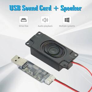 사운드 카드 USB 오디오 인터페이스 PC 노트북 Raspberry Pi Jetson Board 용 외부 PH2.0 마이크 어댑터