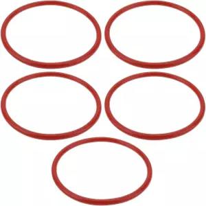 미니 벤치 드릴 76x68x4mm 적색 가황 폴리우레탄 고무용 eMagTech 5Pcs 오링 벨트 프레스 교체용 컴팩트