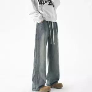 윈터솔져 바지 팬츠 남성용 면 데일리룩 면린넨 초가을 옆라인 이어링 올밴딩 허리스트링 루즈핏 일자핏 와