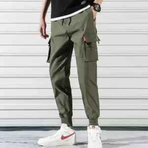 [라일리의류] Rly 봄 카고팬츠 시보리 조거 쿨링팬츠 IS PA30