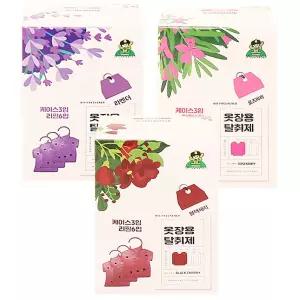 산도깨비 옷장용 탈취제 6개입/신발장/탈취제/냄새제/거제/좀벌레/퇴치제/옷장/냄새/제거/신발