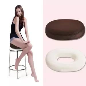 도넛방석 산모 엉덩이쿠션 통풍 학생 의자 모메로폼/여름방석/원형방석/통풍방석/바람방석/욕창방석