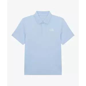 노스페이스 THE NORTH FACE NT7PS03D 남성 쿨맥스 프라임 반팔 폴로 BABY BLUE 287198