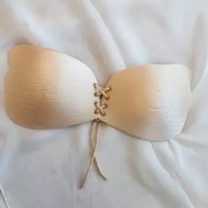 실리콘 브라 코르셋형 백리스 드레스 전용 누드브라 웨딩 속옷